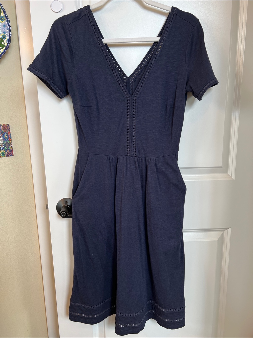 Boden Navy Cotton Dress 2